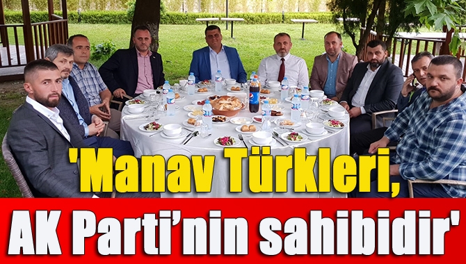 Kocaeli Manav Türkleri Platformu üyeleriyle iftarda buluşan AK Parti İzmit