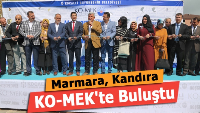 Sezon sonu ilçe sergilerine devam eden KO-MEK Marmara bölgesi konseptiyle