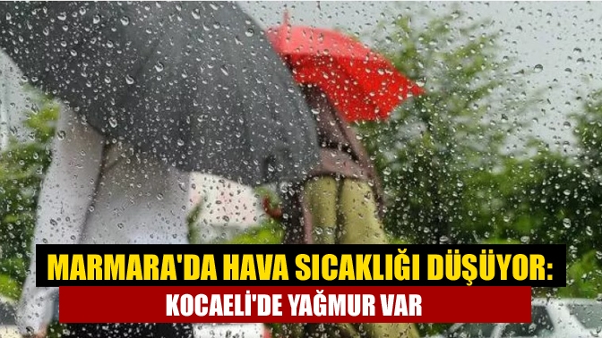 Meteoroloji 1. Bölge Müdürlüğü, Marmara Bölgesi'nde hava sıcaklıklarının Pazartesi günü,
