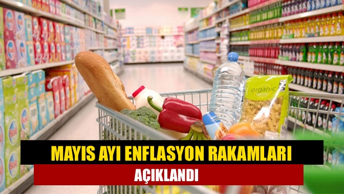 Tüketici Fiyat Endeksi mayısta aylık bazda yüzde 0,04 artış gösterdi.