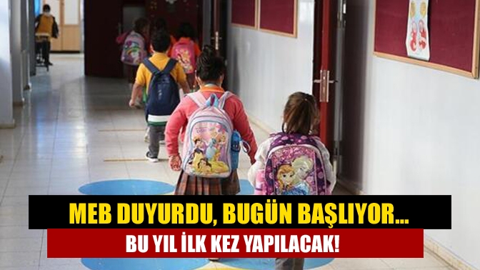 Milli Eğitim Bakanlığınca 2022-2023 eğitim ve öğretim yılında okul öncesi