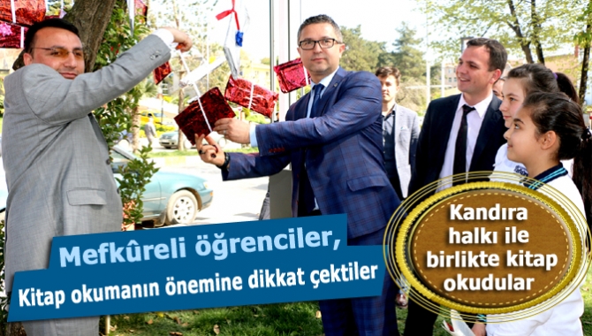 Özel Kandıra Mefkûre Ortaokulu öğretmen ve öğrencileri “Kütüphaneler Haftası ve