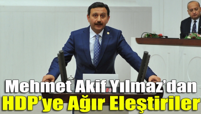 Ak Parti Kocaeli Milletvekili Mehmet Akif Yılmaz, Meclis Genel Kurulunda