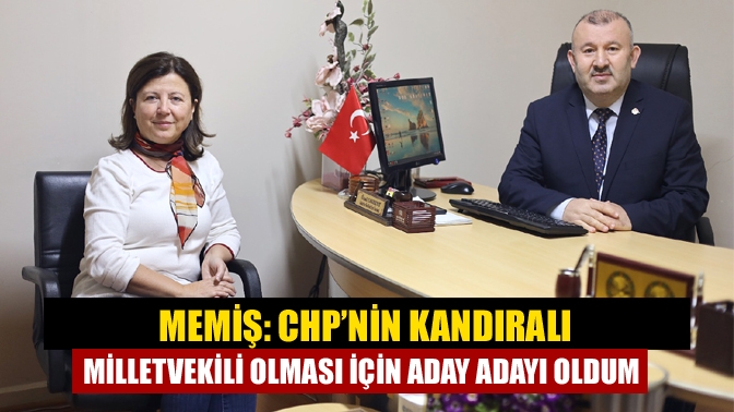 CHP Kocaeli Milletvekili Aday Adayı Mehtap Memiş, listede Kandıra temsilinin