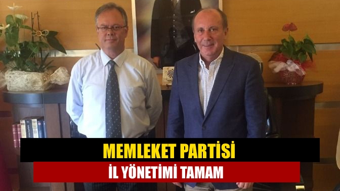 Muharrem İnce’nin genel başkanlığında kurulan Memleket Partisi Kocaeli İl Başkanlığı’na