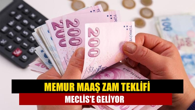 Memur maaşlarına yapılacak zam teklifini içeren yasal düzenleme, bayram sonrası