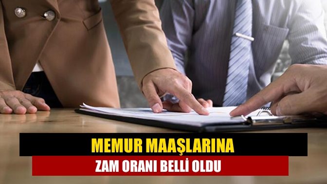 Memur ve memur emeklilerinin maaşlarına yüzde 30 ile yüzde 35