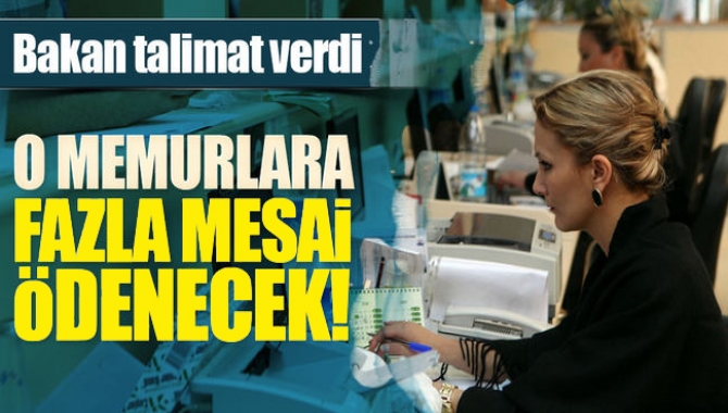 657 sayılı Devlet Memurları Kanunu'na tabi personele fazla çalışma ücreti