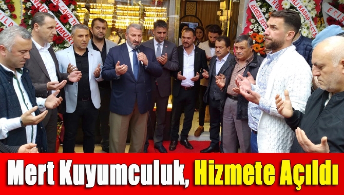 Nihat Melih Mert’in sahibi olduğu Mert Kuyumculuk, Aydınlık Mahallesi Türkocağı