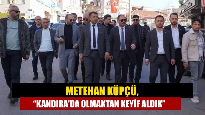 Büyük Birlik Partisi MKYK üyesi Şerafettin Akdemir, Kocaeli il Koordinatörü