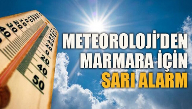 Meteoroloji Genel Müdürlüğü, yarından itibaren Türkiye’nin iç ve batı kesimlerinde