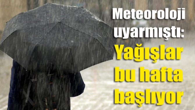 Meteoroloji Genel Müdürlüğünün pek çok il için turuncu uyarıda bulunmasının