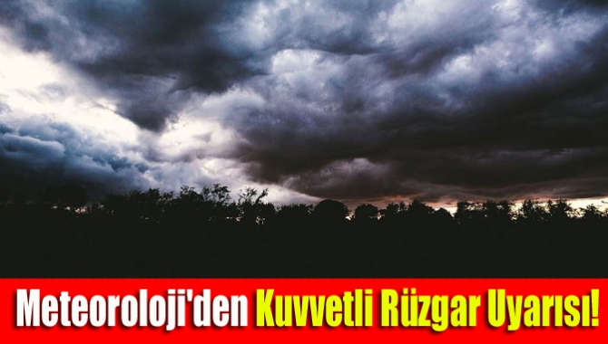 Meteoroloji Genel Müdürlüğü tarafından yapılan uyarıda yarın İstanbul’da saatte 50-80