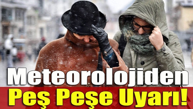 Meteoroloji Genel Müdürlüğü tarafından yapılan uyarıda vatandaşlarımızın kar yağışı ve