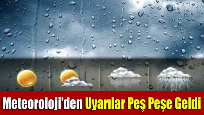Günlerdir uyarısı yapılan yağmur gece başladı. Yağmur yer yer yer