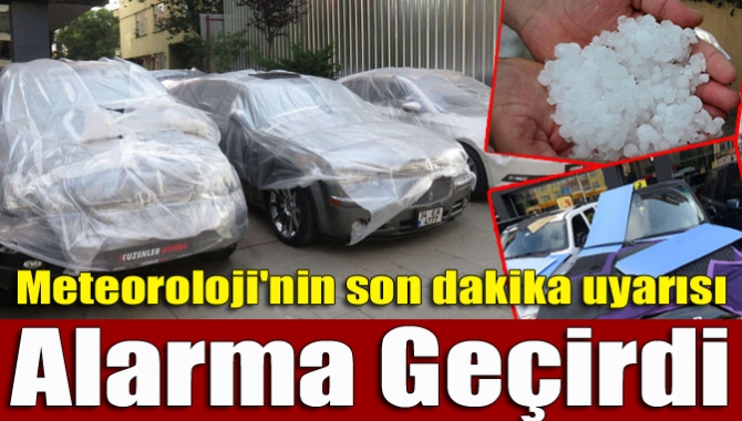 Meteoroloji'den yapılan son değerlendirmeye göre bugün özellikle Marmara bölgesinde kuvvetli