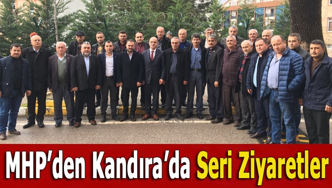 MHP İl Başkanı Aydın Ünlü, Kandıra İlçe Başkanı Ahmet Uğur