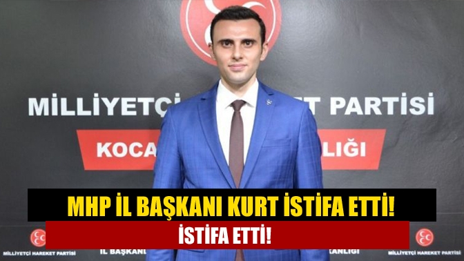 Milliyetçi Hareket Partisi (MHP) Kocaeli  İl Başkanı Yunus Emre