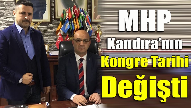 MHP Kocaeli İl Başkanı Aydın Ünlü’nün önceki gün açıkladığı kongre