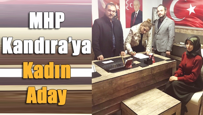 Kandıra’nın başarılı avukatlarından Figen Şentürk’ün kızı Zülal Şentürk, MHP’den Kandıra