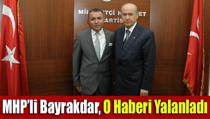 MHP Kandıra eski ilçe başkanı Zekeriya Bayrakdar, yerel gazetelerdeki “Meral
