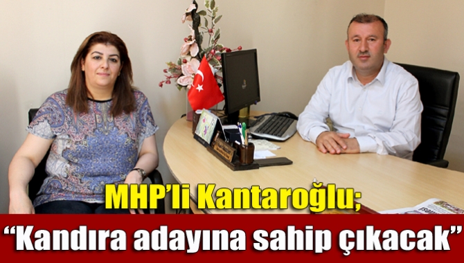 Gazetemizi ziyaret eden MHP İl Kadın Kolları Başkanı Yasemin Kantaroğlu,