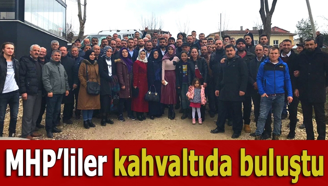 MHP Kandıra İlçe Teşkilatı, mahalle başkanları ile kahvaltıda buluştu.