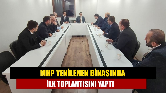 İl binasını yenileyen MHP Kocaeli İl Başkanı Yunus Emre Kurt,