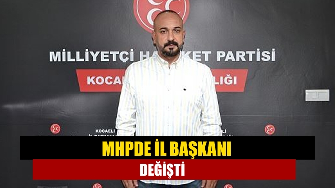 MHP'de yeni il başkanı Murat Nuri Demirbaş oldu