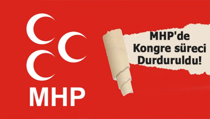 MHP'li Oktay Öztürk, "MHP'de kongre süreci durduruldu" dedi