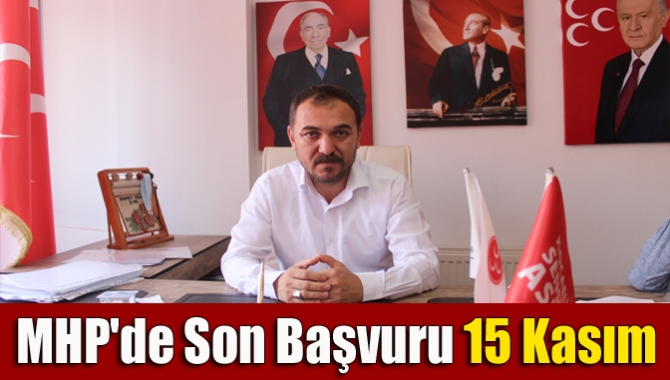 Milliyetçi Hareket Partisi’nde aday adayı olmak isteyen parti yöneticilerinin istifa