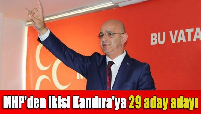 30 Mart 2019’da yapılacak seçimler öncesinde MHP’de belediye başkanlığı için