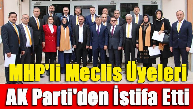 MHP Belediye Meclis Üyeleri Tramvay Cafe’de partiler ve yöneticileriyle bir