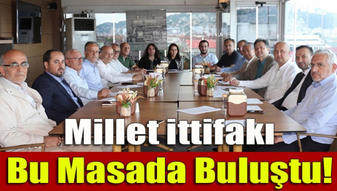 Millet İttifakı’ çatısı altında bir araya gelen CHP, DP, İyi