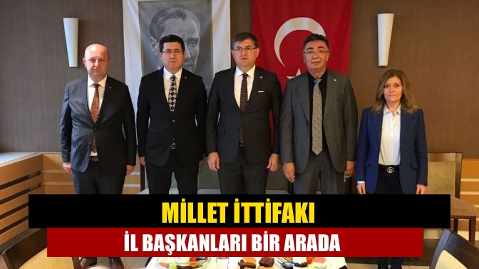 Muhalefet partilerinin Kocaeli il başkanları bugün Otel Asya’da kahvaltılı bir