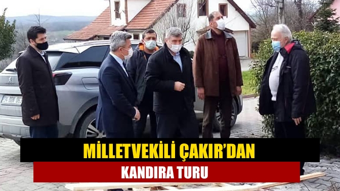 AK Parti Kocaeli Milletvekili Sami Çakır, Kandıra’da bir dizi ziyaretlerde