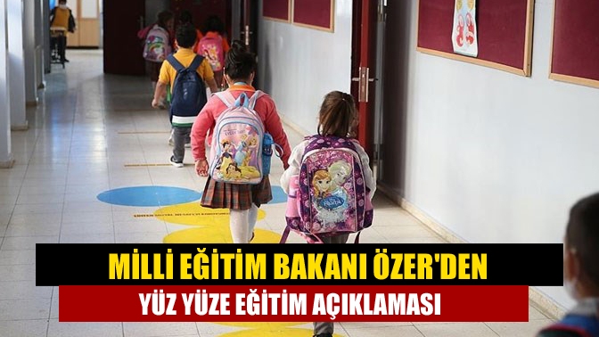 Milli Eğitim Bakanı Mahmut Özer, Omicron varyantı ve artan vakalar