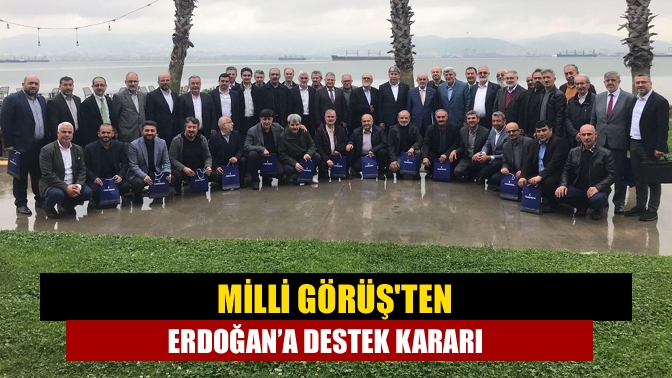 Milli Görüş’ün önemli isimleri Kocaeli’de toplandı: Erdoğan’a destek kararı aldılar