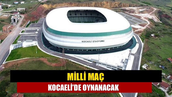 Türkiye U-21 ile İtalya U-21 arasında oynanacak karşılaşma Sakarya Stadyumundaki