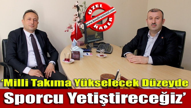 Kandıra Gençlik Hizmetleri ve Spor İlçe Müdürü İlhan Şerif Aykaç,