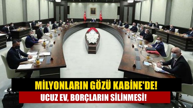 Kabine toplantısı bugün Cumhurbaşkanı Recep Tayyip Erdoğan başkanlığında yapılacak. Birçok