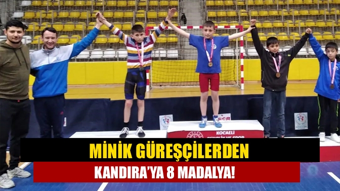 Kandıra’nın çocukları, geleceğin şampiyonları olma yolunda emin adımlarla ilerliyor.