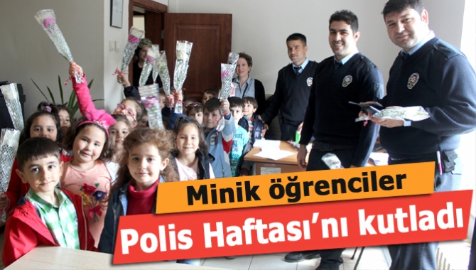 Kandıra Akçakoca Anasınıfı öğrencileri, Türk Polis Teşkilatı'nın kuruluşunun 171’nci yıl