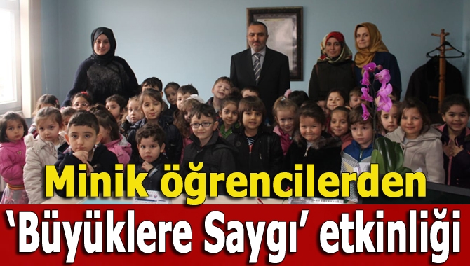 Kandıra İlçe Müftülüğü 4-6 Yaş Kuran Kursu öğrencileri, Yaşlılar Haftası