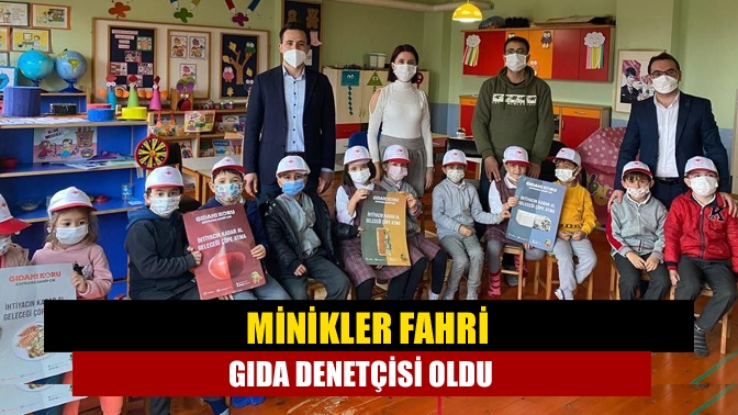 Kandıra ilçesinde anasınıfı öğrencilerinin gıda konusunda bilinçlenmelerini sağlayacak eğitimler verildi.