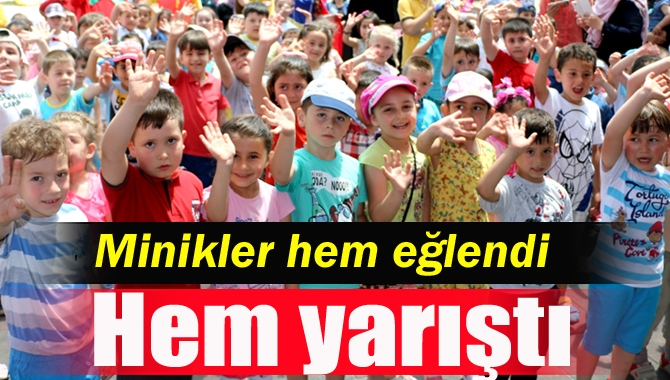 Kandıra Selma-Orhon Atameriç Anaokulu’nun yılsonu etkinlikleri kapsamında düzenledikleri şenlik programında