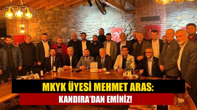 YRP MKYK Üyesi Mehmet Aras, 5 yıldır hazırlandıkları yerel seçimlerden