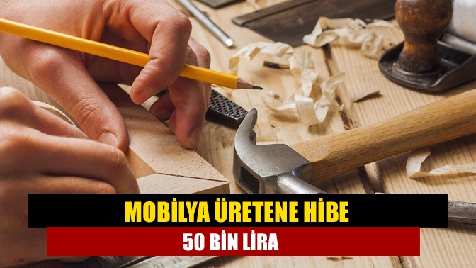 KOSGEB mobilya üretip satmak isteyen girişimcilere 50 bin TL hibe