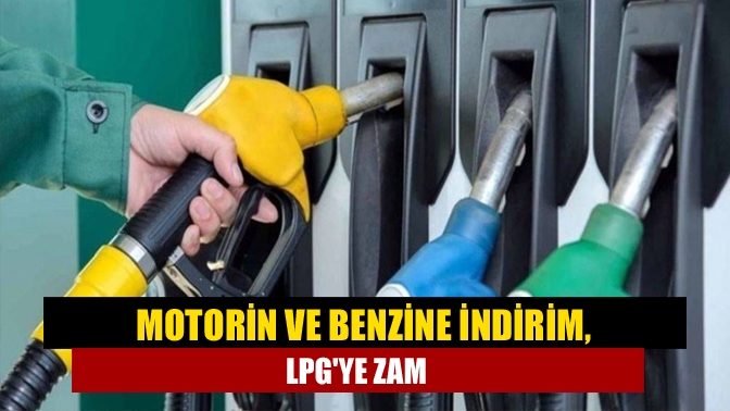 Motorinin litre fiyatına gece yarısından geçerli olmak üzere 96 kuruş,