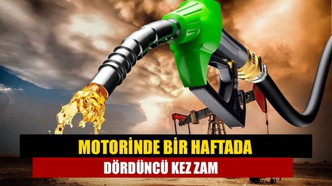 Pazartesi gece motorine bir zam daha gelecek. Motorinde bir haftada